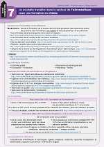 Fiche orientation : secteur de l'aéronautique