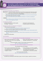 Fiche orientation : secteur de l'environnement et du développement durable