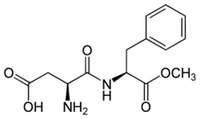 formule de l'aspartame